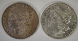 1880-O “MICRO O” & 1897-O  CH AU MORGAN DOLLARS