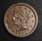 1847 BRAIDED HAIR LARGE CENT  CH BU