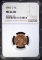 1962-D LINCOLN CENT NGC MS66 RD