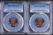 2 - 1995 LINCOLN CENTS PCGS MS67RD &