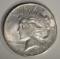 1924-S PEACE DOLLAR AU/BU