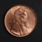 1995 LINCOLN CENT DOUBLE DIE, CH BU RED