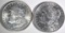 1885 CH BU & 1885-O GEM BU MORGAN DOLLARS