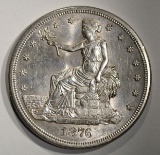 1876-S TRADE DOLLAR  CH BU