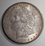 1878-S MORGAN DOLLAR, GEM BU+ ORIGINAL COLORS
