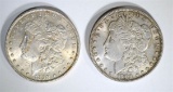 1898 & 1903 CH BU MORGAN DOLLARS