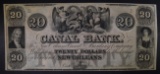 $20 The NEW ORLEANS CANAL BANKING