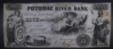 $5 POTOMAC RIVER BANK, GEORGETOWN D.C.