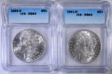 1899-O MORGAN ICG MS64 & 1901-O