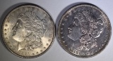 1891 & 1880-O MORGAN DOLLARS CHBU