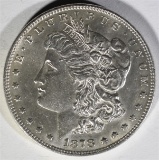 1878 7 TF MORGAN DOLLAR  BU