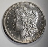 1894-S MORGAN DOLLAR  CH BU