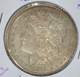 1891-CC MORGAN DOLLAR  AU