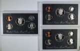 SILVER PROOF SETS: 1994, 1997, 1998