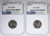 2 - 1950-D JEFFERSON NICKEL PCI