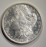 1881-S MORGAN DOLLAR  CH BU PL