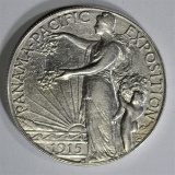 1915-S PANAMA-PACIFIC COMMEM HALF DOLLAR  BU