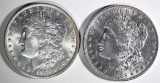 1885 CH BU & 1885-O GEM BU MORGAN DOLLARS