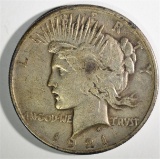 1921 PEACE DOLLAR  VF-XF