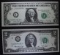 1976 $2 & 1969D $1 FEDERAL RESERVE NOTES