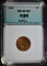 1906 INDIAN CENT, EMGC GEM BU RD