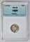 1916-S MERCURY DIME, EMGC GEM BU