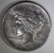 1921 PEACE DOLLAR XF/AU