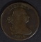 1804 DRAPED BUST HALF CENT  VF+