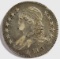 1813 BUST HALF DOLLAR, O-107A, NICE AU