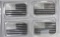 4-AMERICAN FLAG 1oz .999 SILVER BARS