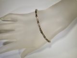 10kt GOLD DIAMOND BRACELET