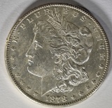 1878-S MORGAN DOLLAR CH BU