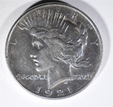 1921 PEACE DOLLAR  BU