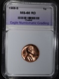 1968-S LINCOLN CENT ENG SUPERB GEM+