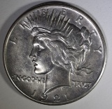 1921 PEACE DOLLAR XF/AU