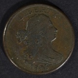 1806 DRAPED BUST HALF CENT  XF