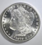 1878-S MORGAN DOLLAR  GEM BU