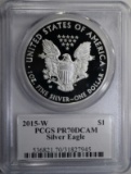 2015-W AMERICAN SILVER EAGLE $1