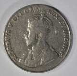 1925 Canada 5 Cents  Fine