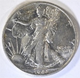 1941-S WALKING LIBERTY HALF DOLLAR, CH BU