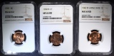 1959, 1959-D, 1960-D Lg Dt NGC MS66RD