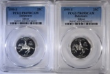 2 - 1999-S SILVER DELAWARE QTR PCGS