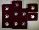 (10) 1982 George Washington Proof Half Dollars