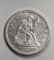 1857-O SEATED QUARTER  AU