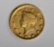 1849 D $1.00 GOLD  AU