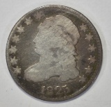 1825 CAPPED BUST DIME, VG