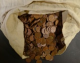 5000 MIXED DATE CIRC LINCOLN WHEAT CENTS