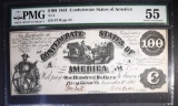 1861 $100 CONFEDERATE STATES OF AMERICA T-13