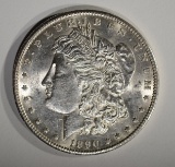 1890-S MORGAN DOLLAR  CH BU