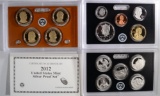 2012 United States Mint Silver Proof Set.